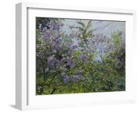 Blooming Lilac, about 1921-Max Slevogt-Framed Giclee Print