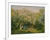 Blooming Lilac in Sunshine, 1873-Claude Monet-Framed Giclee Print