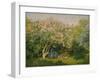 Blooming Lilac in Sunshine, 1873-Claude Monet-Framed Giclee Print