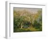 Blooming Lilac in Sunshine, 1873-Claude Monet-Framed Premium Giclee Print