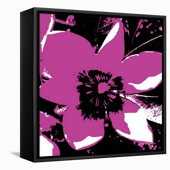 Blooming Magenta-Herb Dickinson-Framed Stretched Canvas