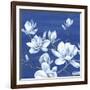 Blooming Magnolias I-Eva Watts-Framed Art Print