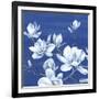 Blooming Magnolias I-Eva Watts-Framed Art Print