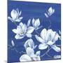 Blooming Magnolias I-Eva Watts-Mounted Art Print