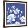 Blooming Magnolias II-Eva Watts-Framed Art Print