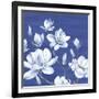 Blooming Magnolias II-Eva Watts-Framed Art Print