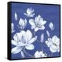 Blooming Magnolias II-Eva Watts-Framed Stretched Canvas