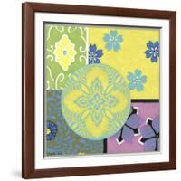 Blooming Medallion II-Chariklia Zarris-Framed Art Print