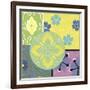 Blooming Medallion II-Chariklia Zarris-Framed Art Print