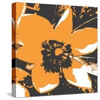 Blooming Orange-Herb Dickinson-Stretched Canvas