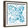 Blooming Orchard Tile V-Danhui Nai-Framed Art Print