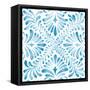 Blooming Orchard Tile VI-Danhui Nai-Framed Stretched Canvas