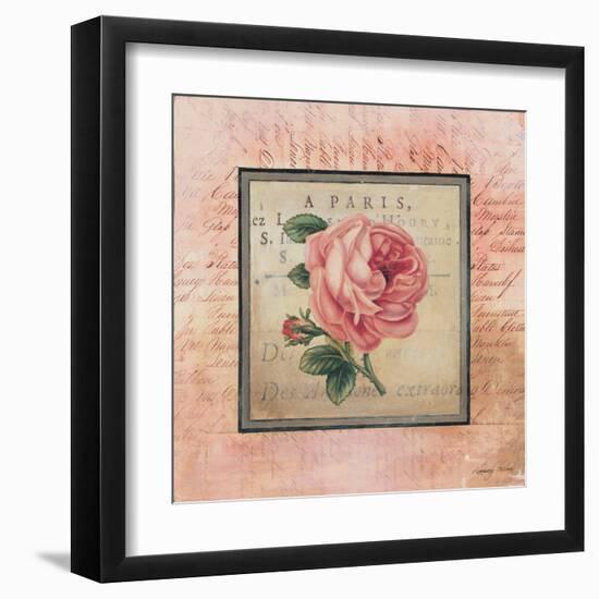 Blooming Paris I-Kimberly Poloson-Framed Art Print