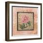 Blooming Paris II-Kimberly Poloson-Framed Art Print