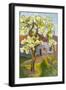 Blooming Pear Tree, 2008-Marta Martonfi-Benke-Framed Giclee Print