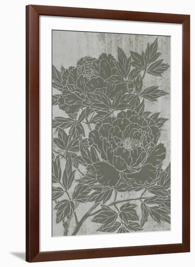 Blooming Peony I-Melissa Wang-Framed Art Print