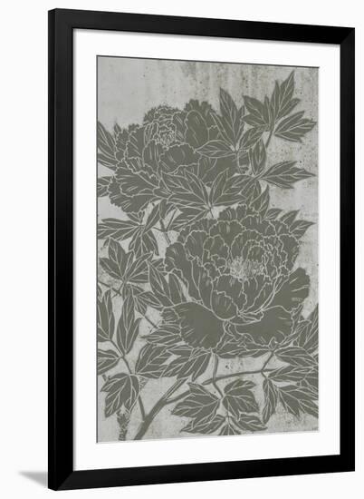Blooming Peony I-Melissa Wang-Framed Art Print