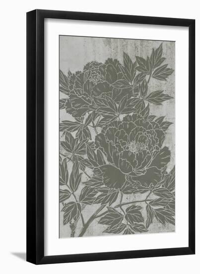 Blooming Peony I-Melissa Wang-Framed Art Print