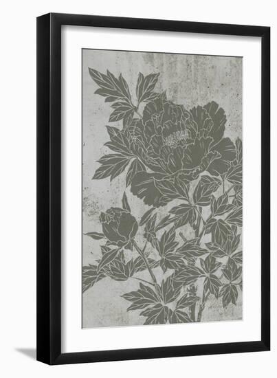 Blooming Peony II-Melissa Wang-Framed Art Print