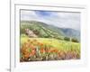 Blooming Poppy 1-Li Bo-Framed Giclee Print