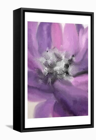 Blooming Purple-Kimberly Allen-Framed Stretched Canvas