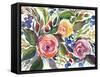 Blooming Roses-Kristy Rice-Framed Stretched Canvas