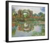 Blooming Round Arches at Giverny, 1913-Claude Monet-Framed Art Print
