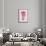 Blooming Vase in Pink-Ania Zwara-Framed Stretched Canvas displayed on a wall