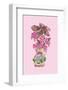 Blooming Vase in Pink-Ania Zwara-Framed Photographic Print