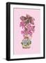 Blooming Vase in Pink-Ania Zwara-Framed Photographic Print