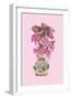 Blooming Vase in Pink-Ania Zwara-Framed Photographic Print