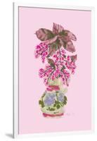 Blooming Vase in Pink-Ania Zwara-Framed Photographic Print