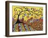 Blooming Village 1-Karla Gerard-Framed Giclee Print