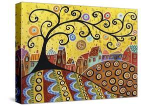 Blooming Village 1-Karla Gerard-Stretched Canvas