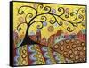 Blooming Village 1-Karla Gerard-Framed Stretched Canvas