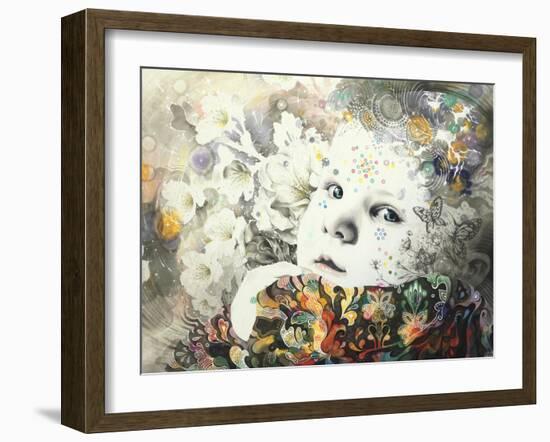 Blooming-Minjae-Framed Giclee Print