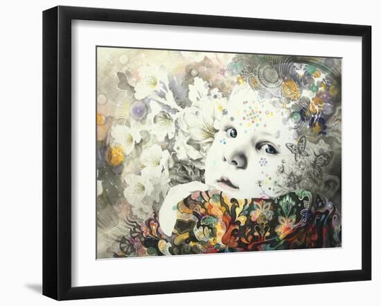 Blooming-Minjae-Framed Giclee Print