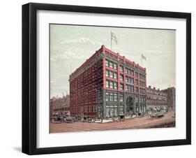 Bloomingdale's Souvenir, 1886-null-Framed Giclee Print