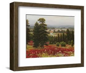 Blooms Above the Valley-Hilger-Framed Art Print