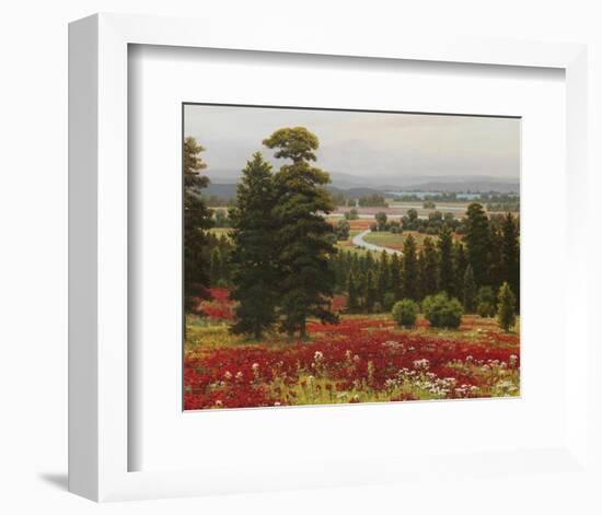 Blooms Above the Valley-Hilger-Framed Art Print