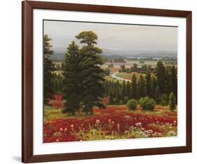 Blooms Above the Valley-Hilger-Framed Art Print