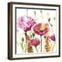 Blooms and Buds-Rebecca Meyers-Framed Giclee Print