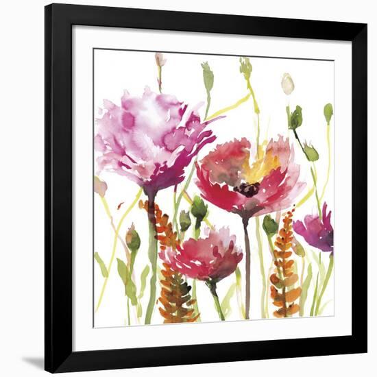 Blooms and Buds-Rebecca Meyers-Framed Art Print