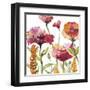 Blooms and Greens-Rebecca Meyers-Framed Art Print