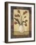 Blooms in Border II-Judi Bagnato-Framed Art Print