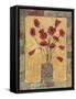 Blooms in Border III-Judi Bagnato-Framed Stretched Canvas