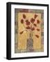 Blooms in Border III-Judi Bagnato-Framed Art Print