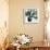 Blooms in Shamrock Grey-Angela Maritz-Framed Giclee Print displayed on a wall