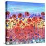 Blooms in Summer-Caroline Duncan-Stretched Canvas