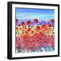 Blooms in Summer-Caroline Duncan-Framed Premium Giclee Print